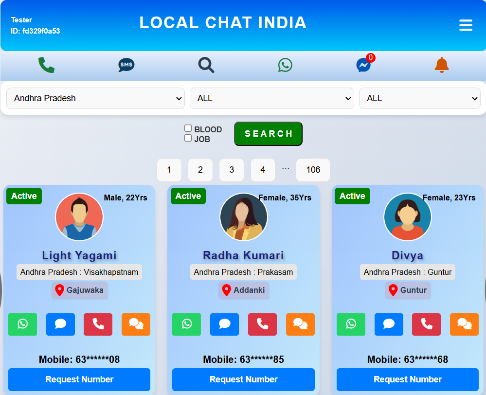 Private chat without WhatsApp